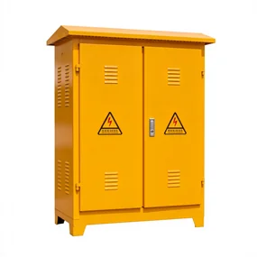 Temporary Power Distribution Box for Construction Sites